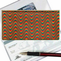 3D Lenticular Checkbook Cover (Wave Pattern)